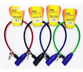 CADEADO BICICLETA C/CHAVE 47CM